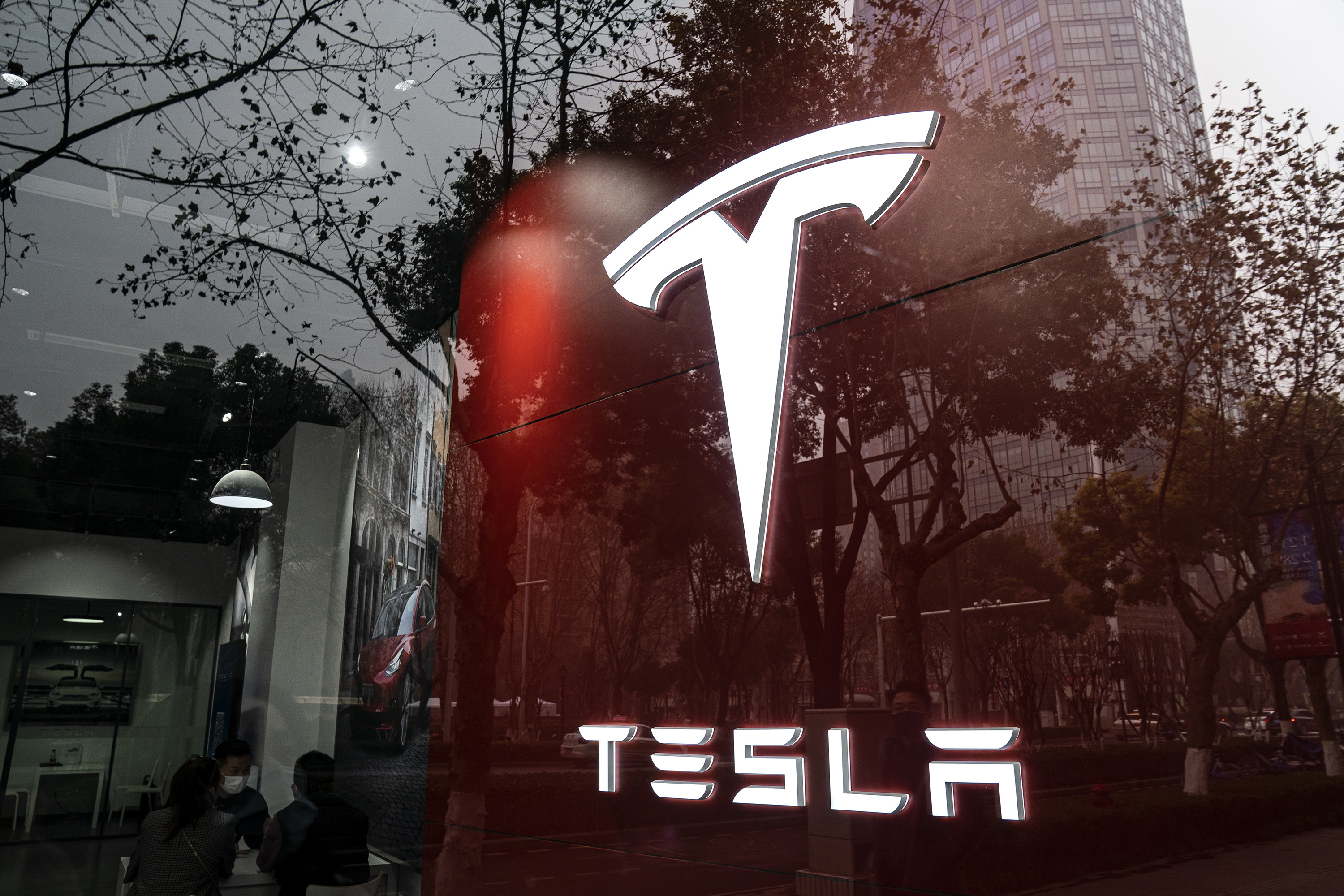 Vehículo eléctrico Tesla china