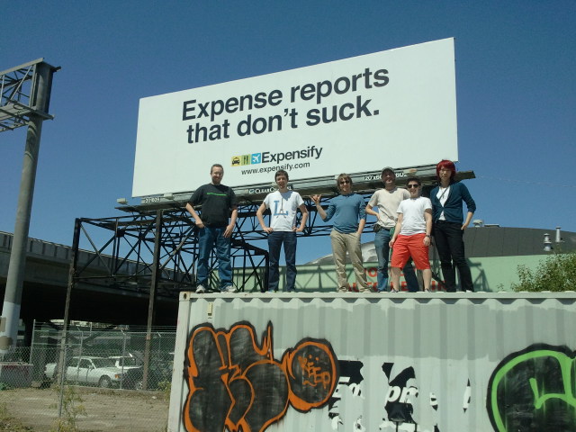 2011 billboard – an exception to the rule. Image Credits: Expensify