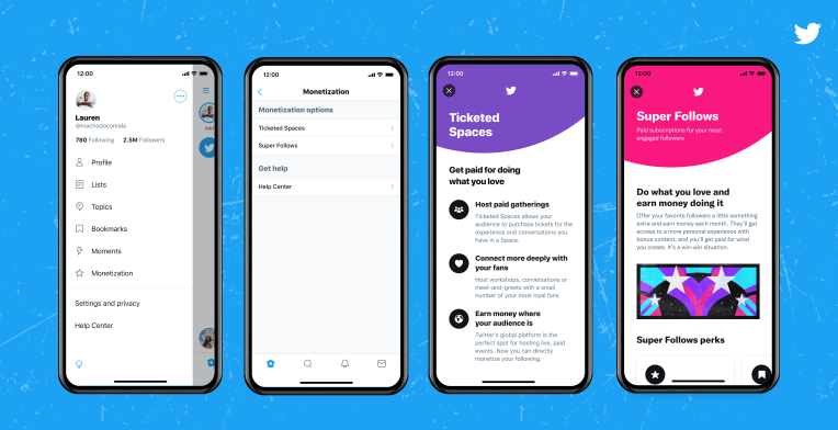 Super Follows and Ticketed Spaces are coming to Twitter | TechCrunch