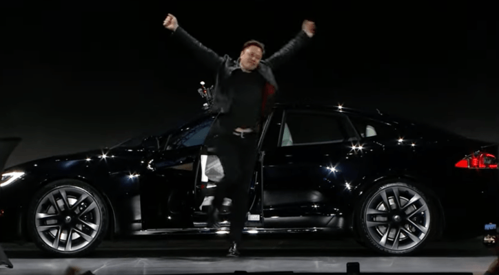 Elon Musk tiết lộ Tesla Model S Kẻ sọc – TechCrunch