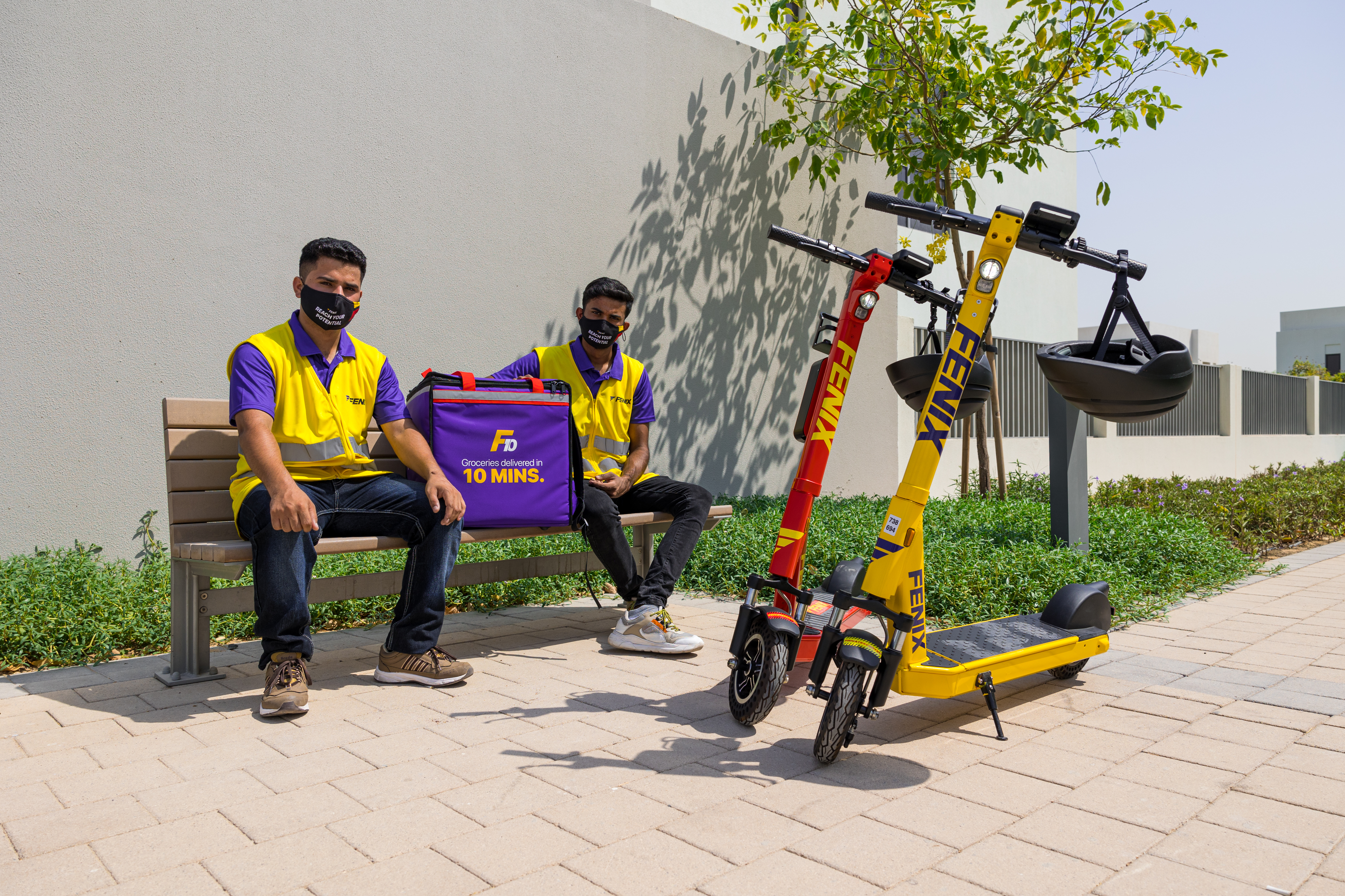 Abu Dhabi-based micromobility operator Fenix launches 10-minute grocery delivery service