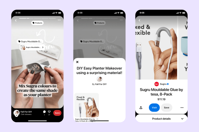 Pinterest rolls out new features that let creators make money from
