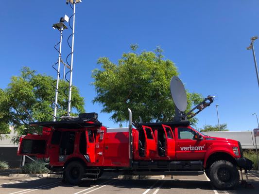 Verizon demos THOR, it’s new vehicle for frontline rapid humanitarian response