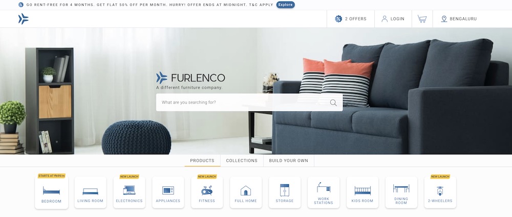 India’s Furlenco raises $140 million for its furniture and appliance renting service – TechCrunch