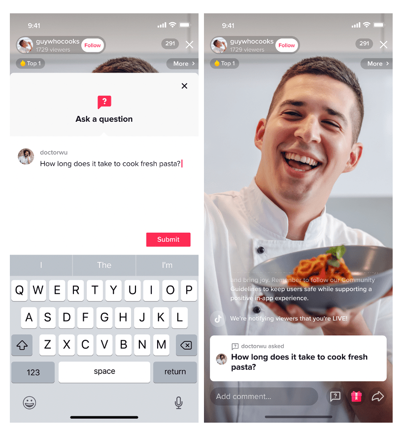 TikTok expands LIVE platform with new features, including events, co