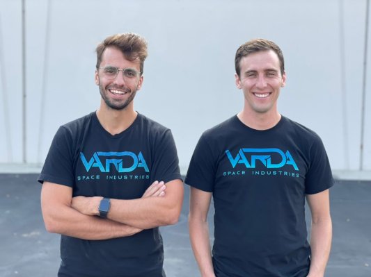 Varda Space Industries closes $42M Series A for off-planet manufacturing ' TechC..