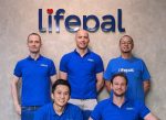 A group photo of Indonesian insurtech startup Lifepal's team