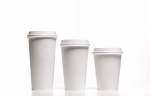 Family of disposable coffee/tea cups
