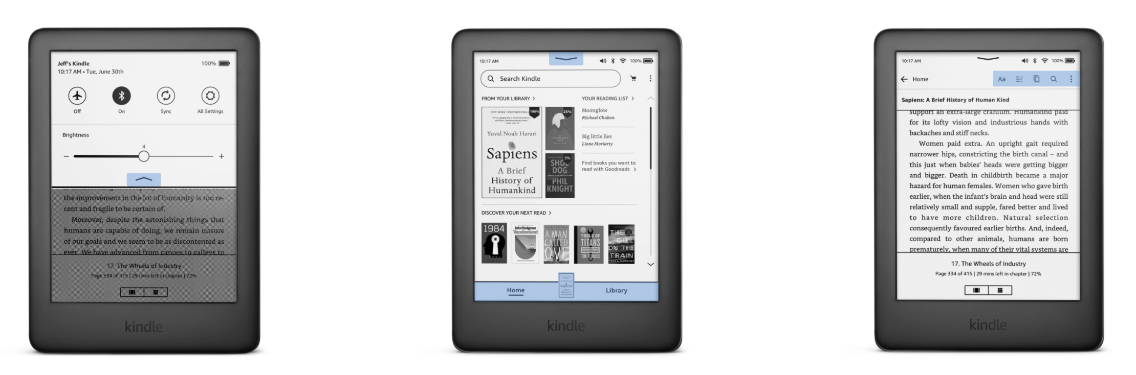 Amazon lanza el software Kindle rediseñado para facilitar la navegación