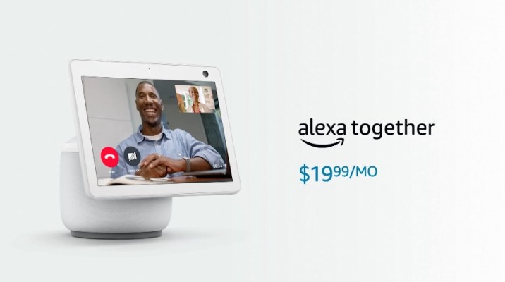 Amazon launches its $19.99 per month ‘Alexa Together’ elder care subscription fo..