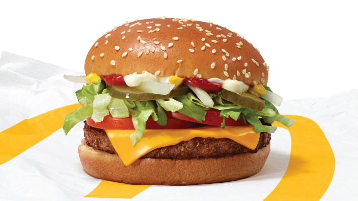 McDonald’s will serve Beyond Meat McPlant burgers in select US locations next mo..