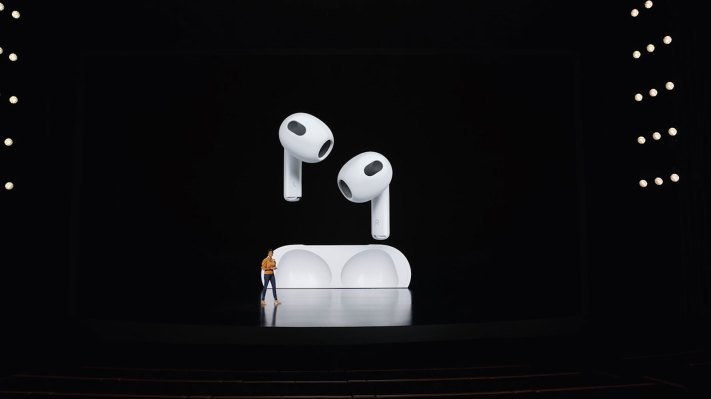 Apple announces third-generation AirPods with new design, spatial audio – TechCr..