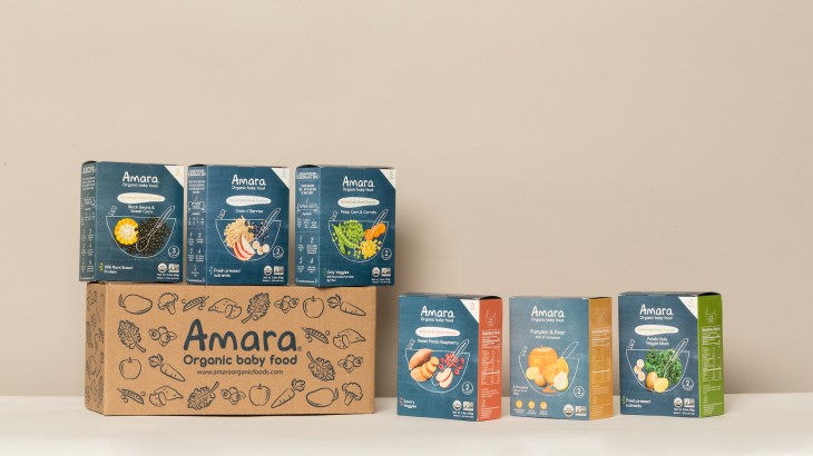 food tech company amara gobbles up $12m for its nutrient-dense infant products | techcrunch