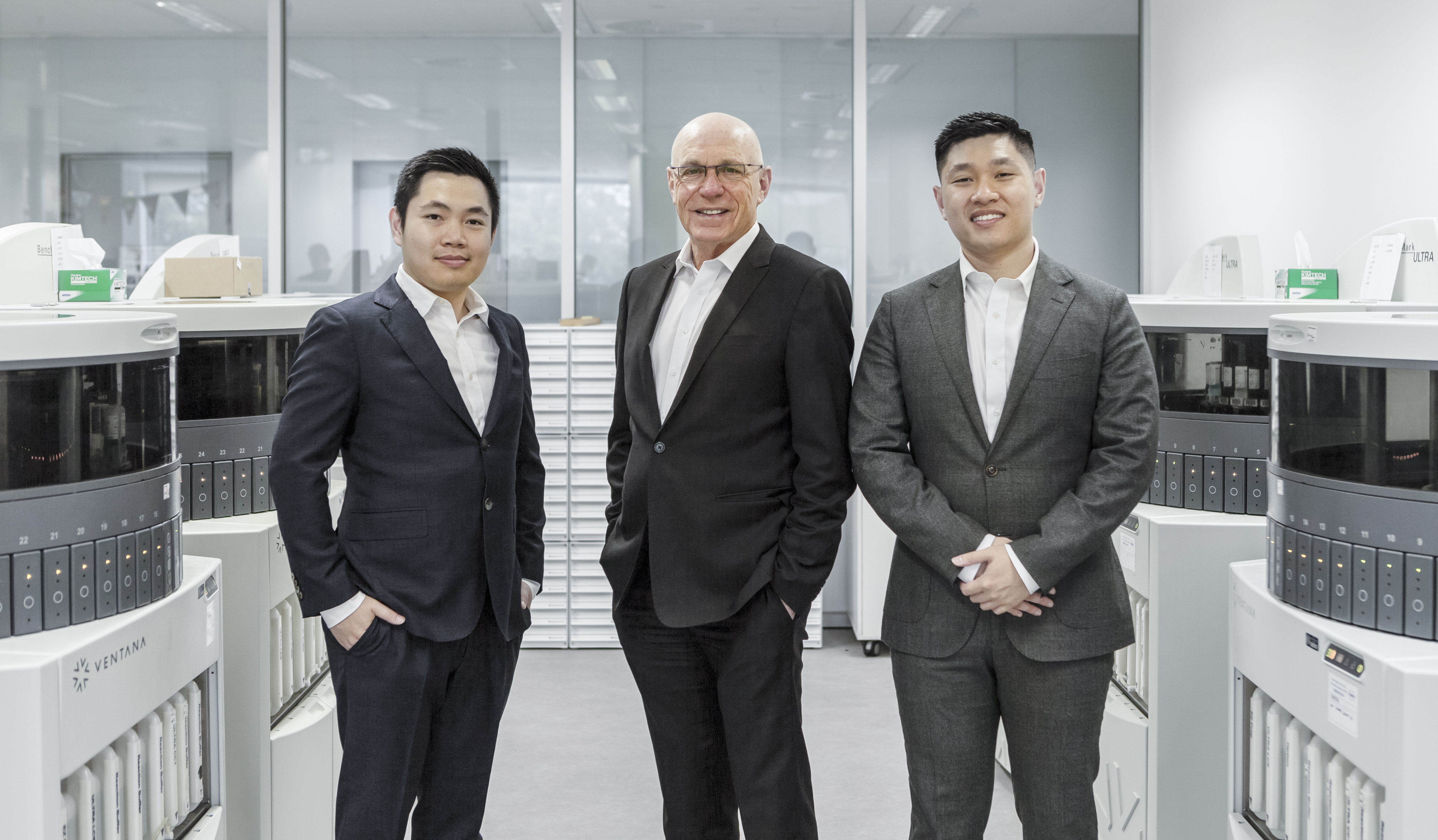 Harrison.ai founders Harrison.ai founders Dimitry Tran, Dr. Colin Goldschmidt and Dr. Aengus Tran