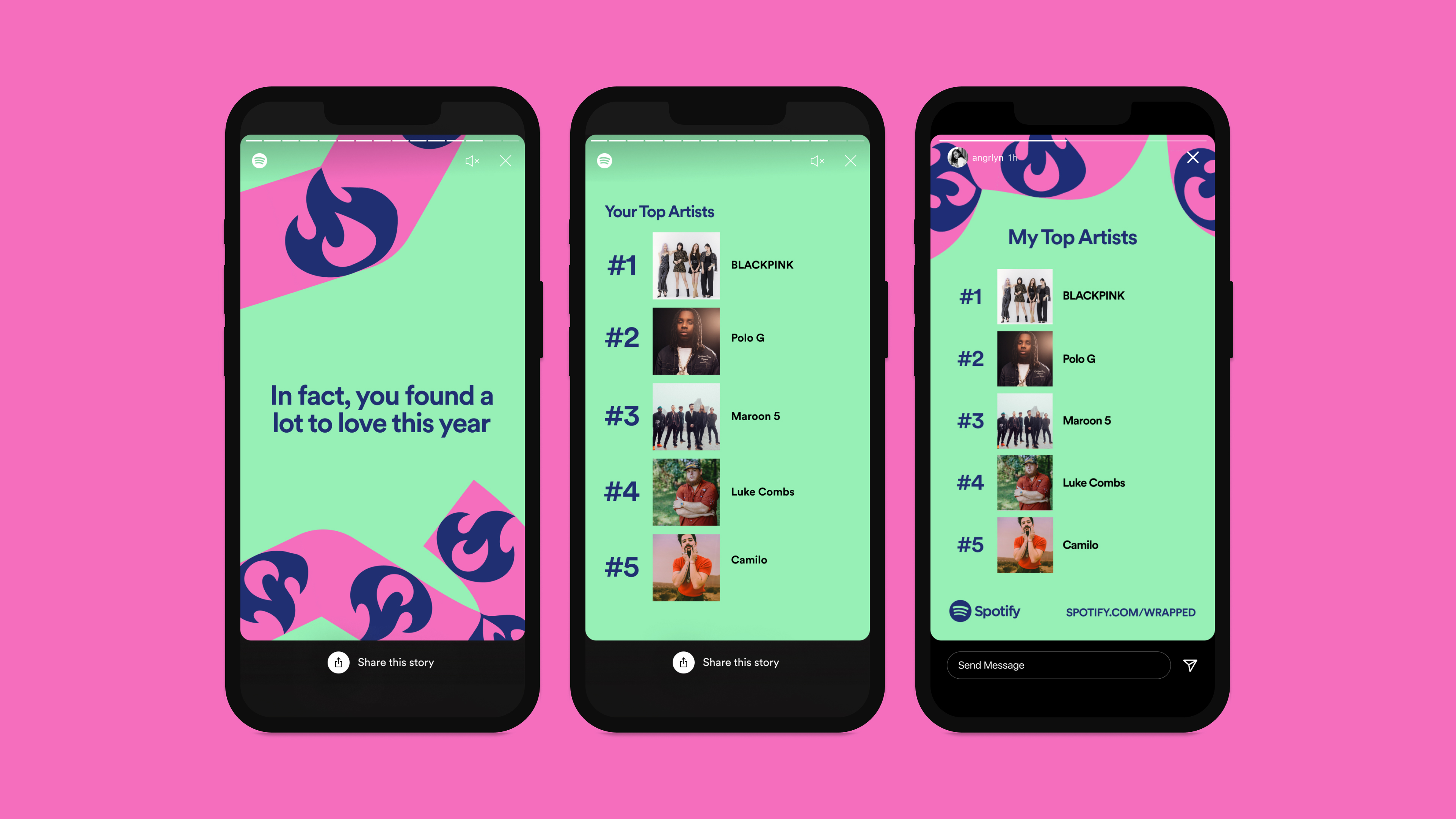 Spotify's Wrapped 2021 arrives with artist video messages, Blend and even a  game | TechCrunch