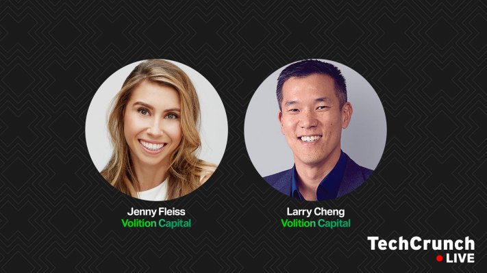 Rent the Runway co-founder Jenny Fleiss and Volition Capitals Larry Cheng talk early-stage fundraising on TechCrunch Live  TechCrunch