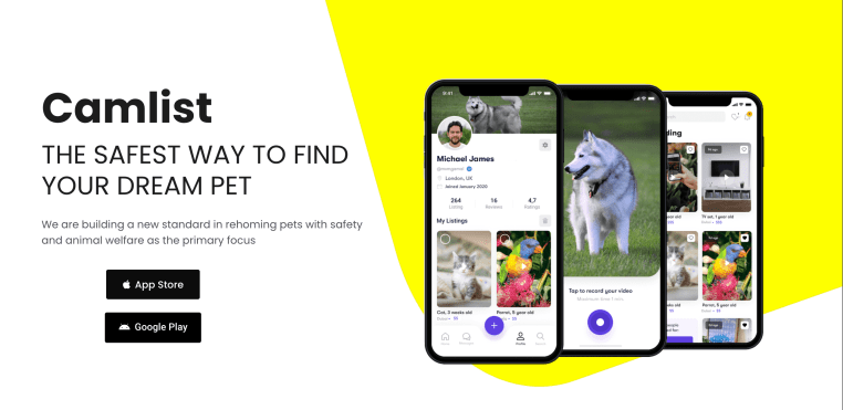 photo of Pet video marketplace Camlist eyes UK growth after raising $1.3 million pre-seed funding image