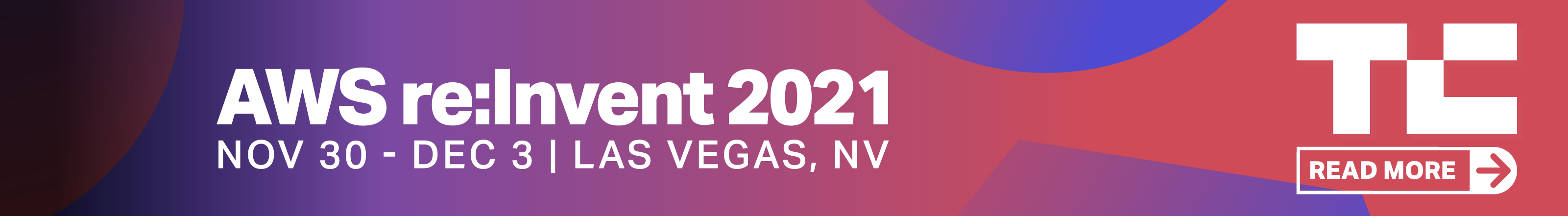 learn more about AWS re: Invent 2021 on TechCrunch
