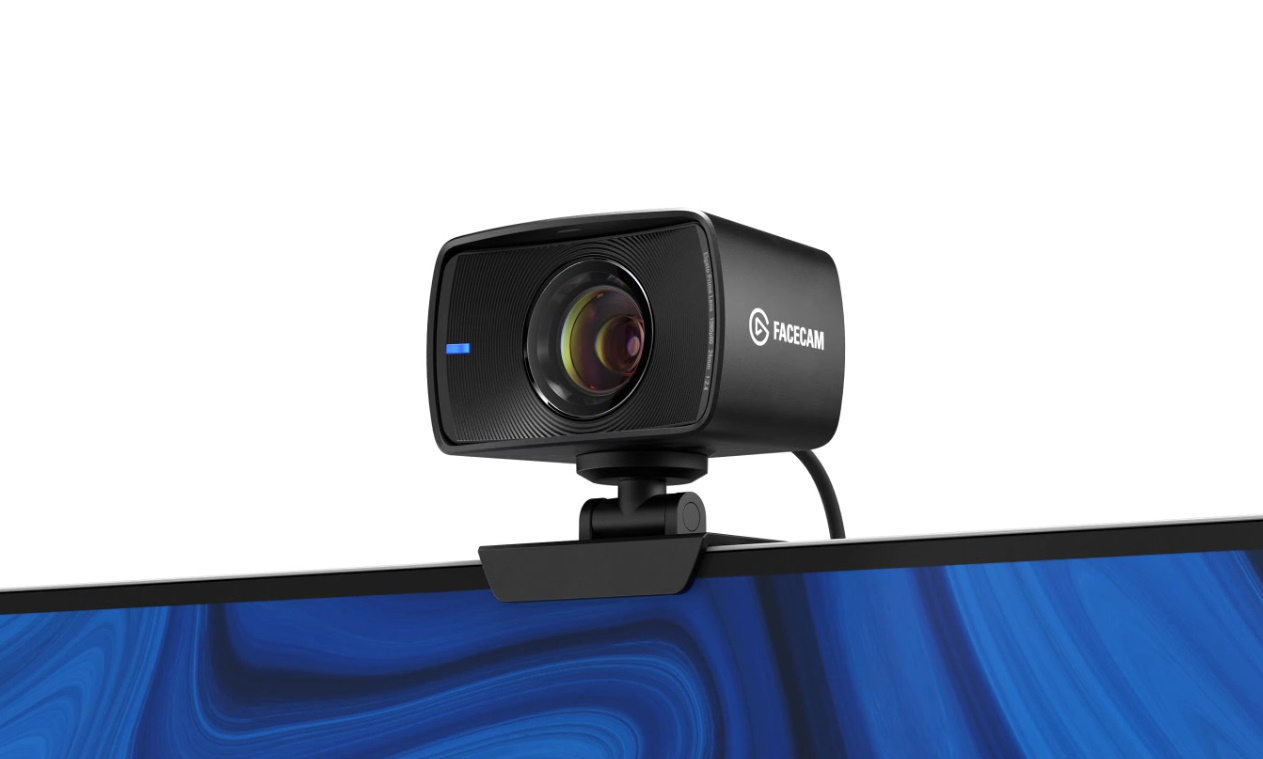 Elgato's Facecam on a monitor.