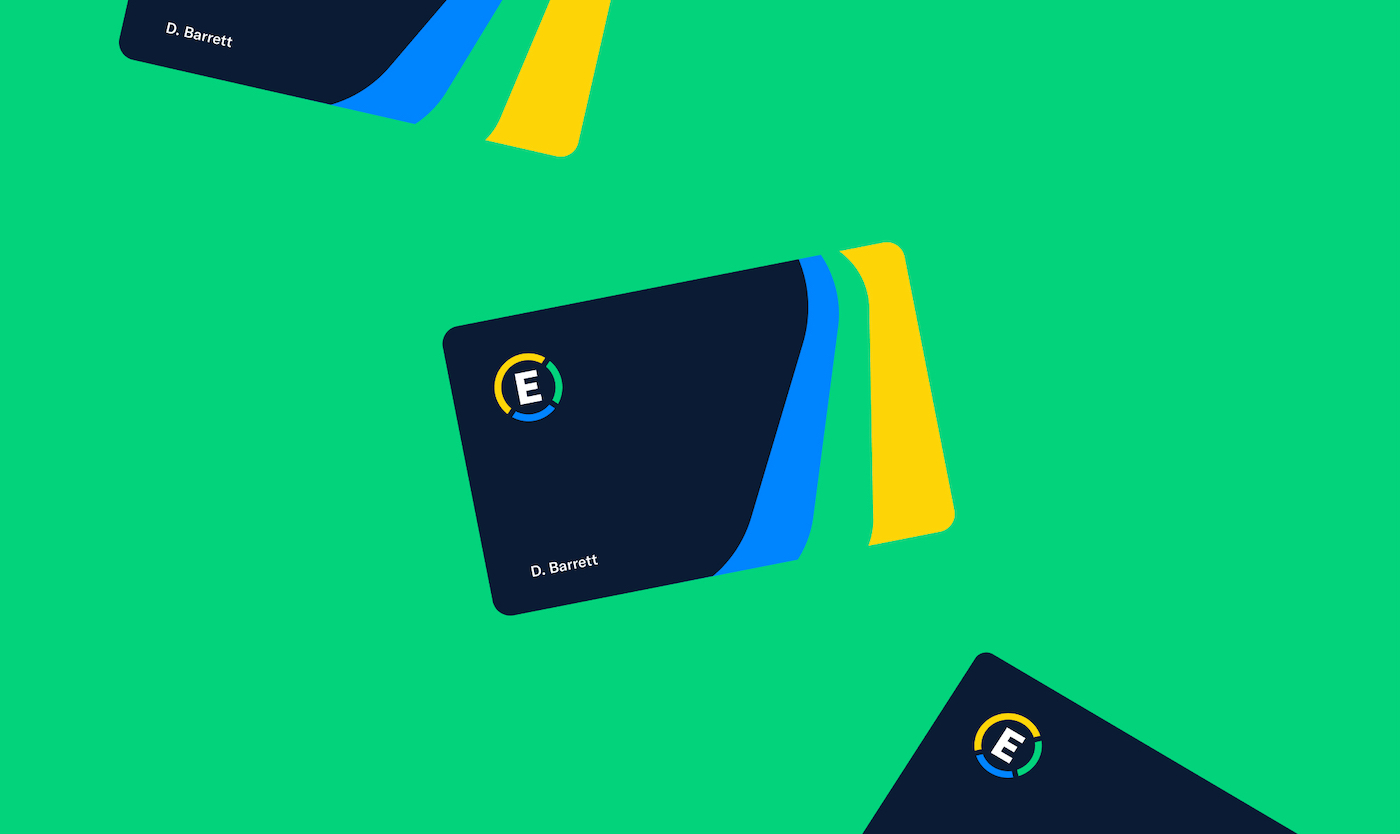 Mockup of an Expensify card with CEO David Barrrett's name on it