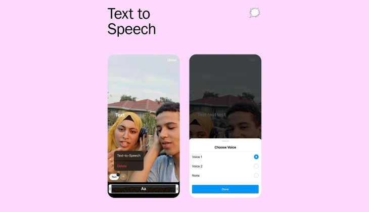 Fremragende Infrarød Sport Instagram adds TikTok-like Text-to-Speech and Voice Effects tools to Reels  | TechCrunch