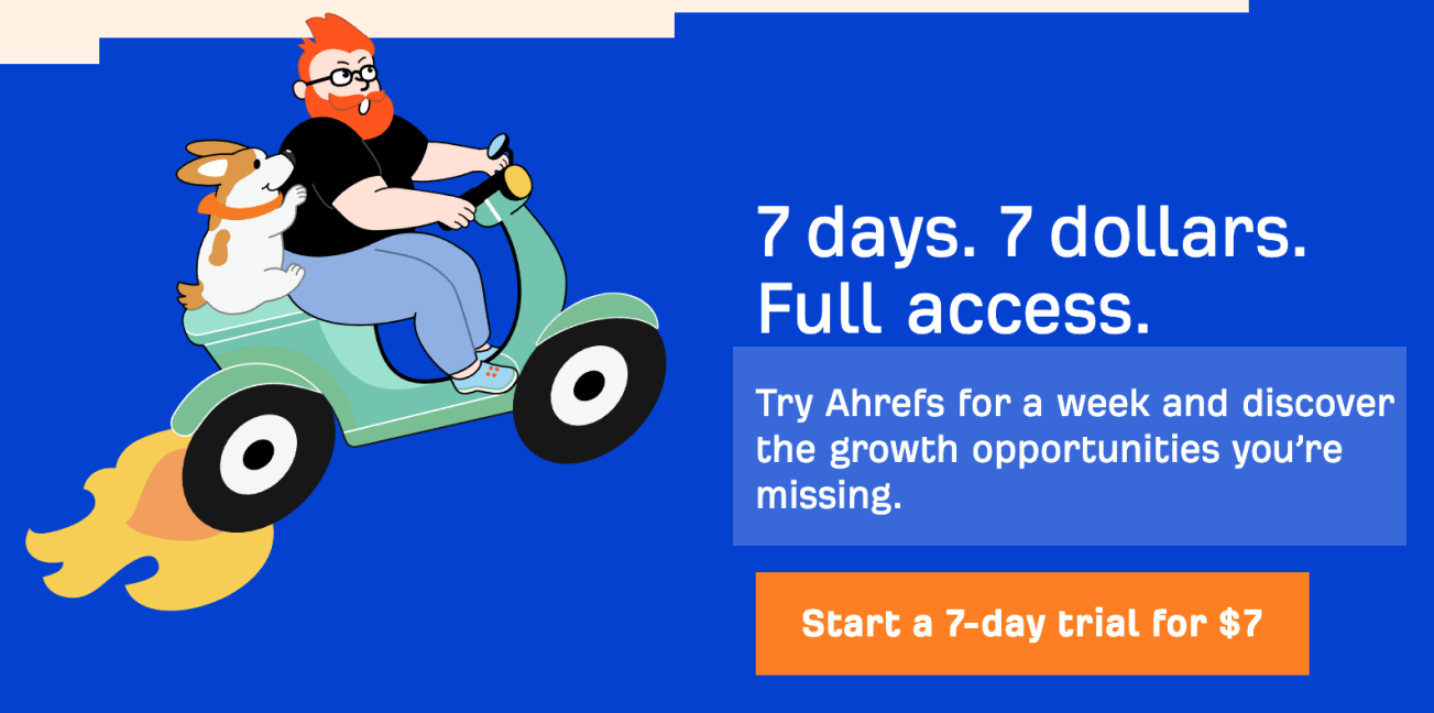Ahrefs bluntly states that you'll be missing growth opportunities if you don't use it