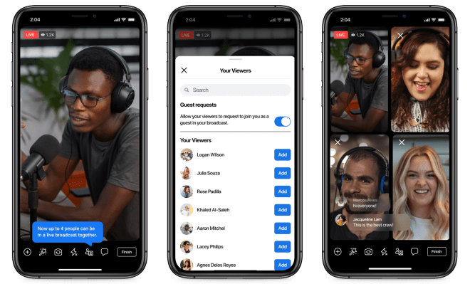 Meta rolls out a suite of new features and discovery tools for Facebook Live cre..