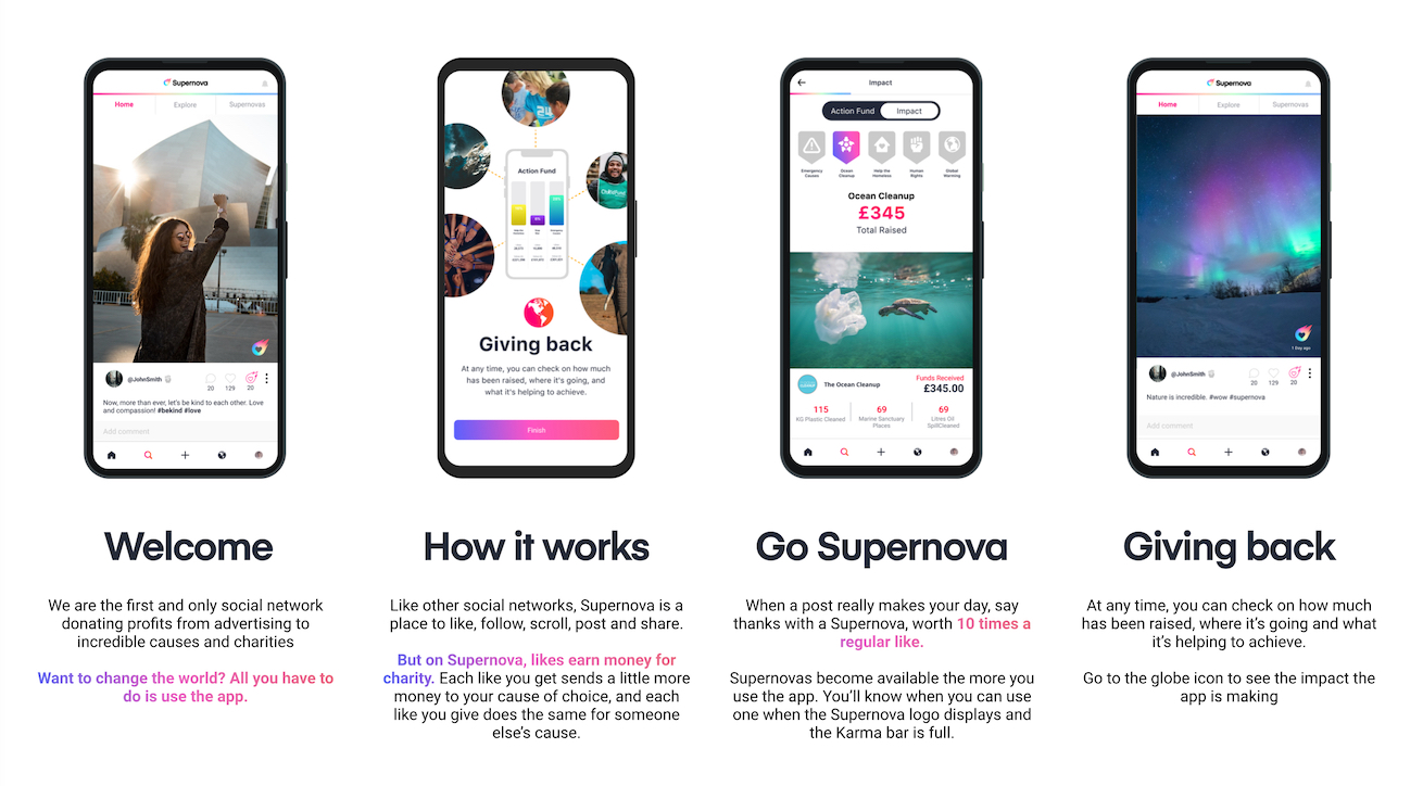 Supernova app