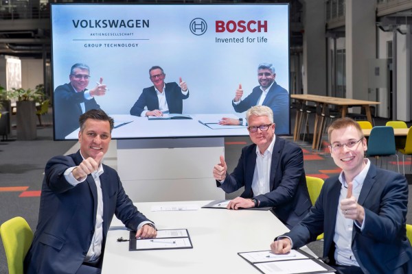 Volkswagen and Bosch set up JV to push European battery production – TechCrunch