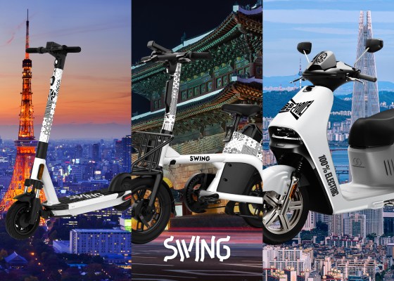 Korean micromobility startup Swing grabs $24M for development, expands to Japan  – TechCrunch