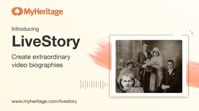 MyHeritage and D-ID partner to bring photos to life with both animations  and voice | TechCrunch
