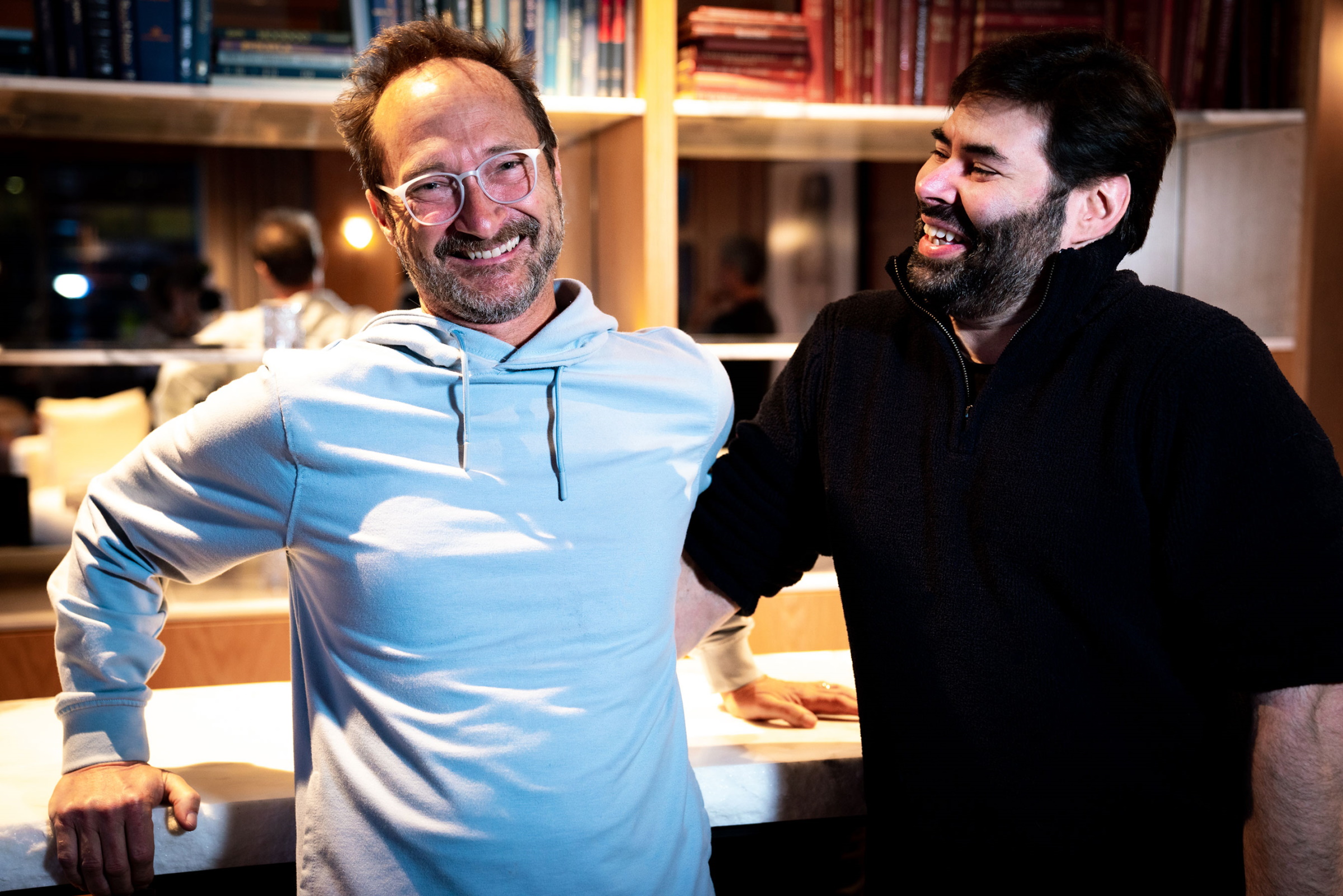 DeepWell cofounders Mike Wilson (left) and Ryan Douglas.