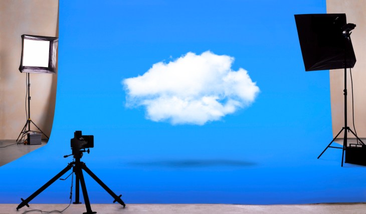 Cloud computing in photography studio