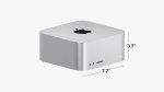 Apple Mac Studio dimensions