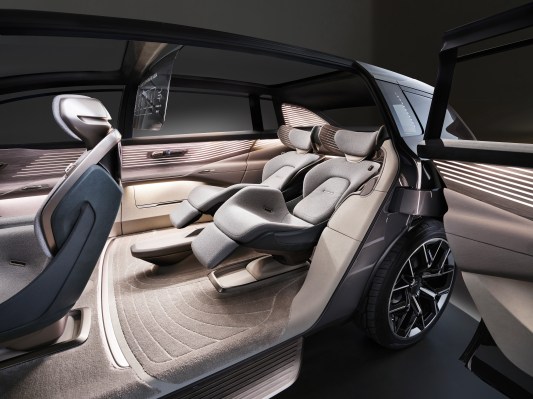 Audi designed a private cocoon concept car for China’s megacities