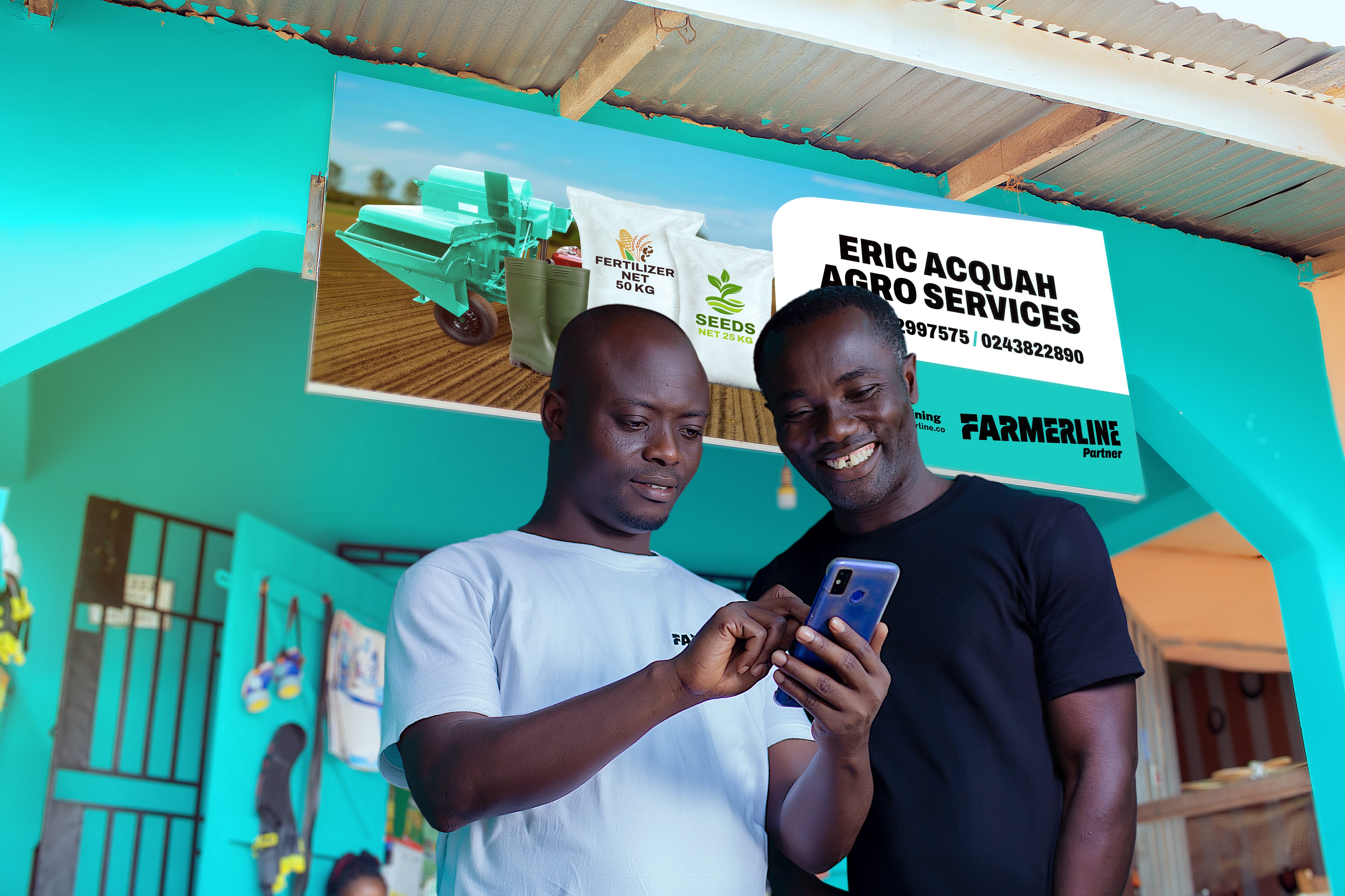 Ganos agritech Farmerline įkūrėjai, teikiantys technologijas, kurios padidina ūkininkų prieigą prie aukštos kokybės gamybos žaliavų ir švietimo apie geriausią ūkininkavimo praktiką per partnerių žemės ūkio verslą