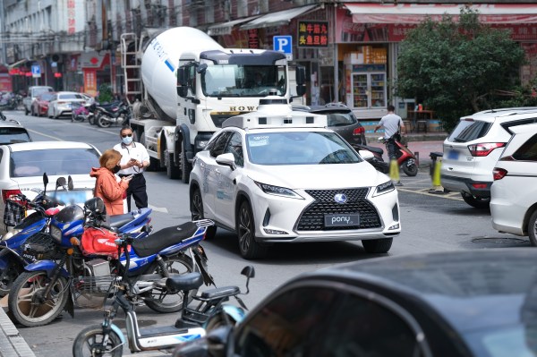 Pony.ai scores taxi license for autonomous vehicles in Guangzhou