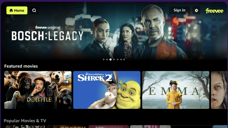 photo of Amazon’s free streaming service Freevee launches on Apple TV 4K and Apple TV HD image
