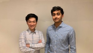 Fintech app Pebble co-founders Aaron Bai and Sahil Phadnis