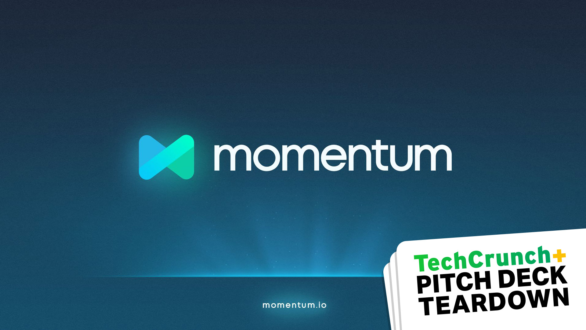 Disassembly of the presentation deck - Momentum