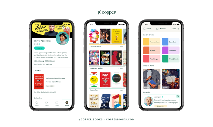 Copper is building ‘the Instagram for book lovers’