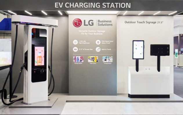 LG Electronics is moving into the EV charging business – TechCrunch