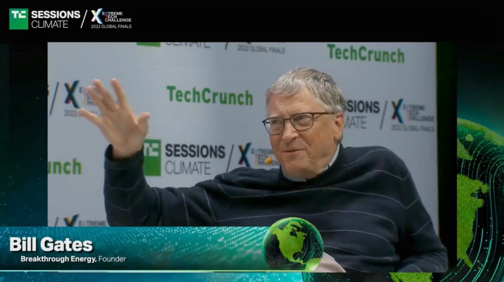 Bill Gates at TC Sessions: Climate 2022