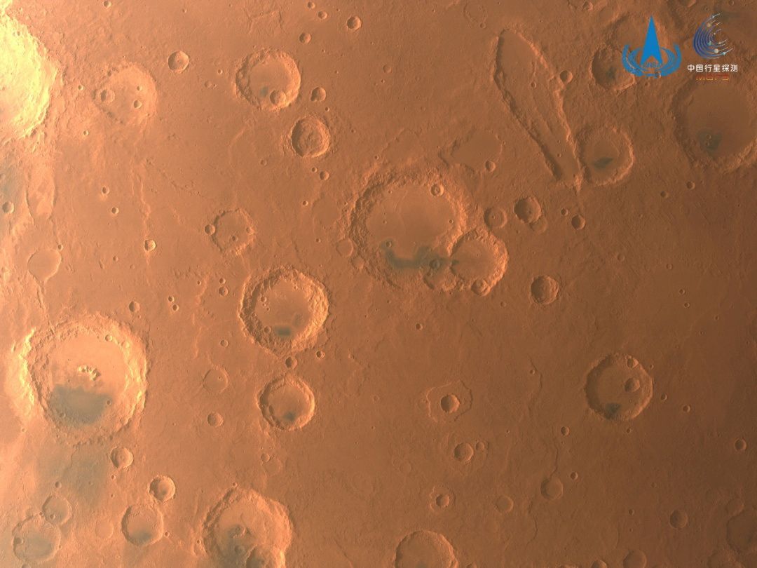 Martian craters