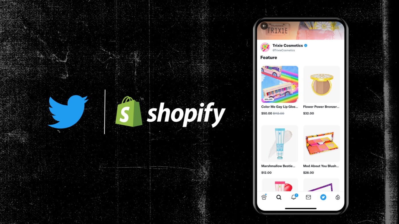 Twitter brings Shopify products to Twitter Shopping