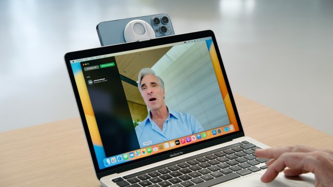 Apple's Continuity Camera lets you use your iPhone as a webcam | TechCrunch