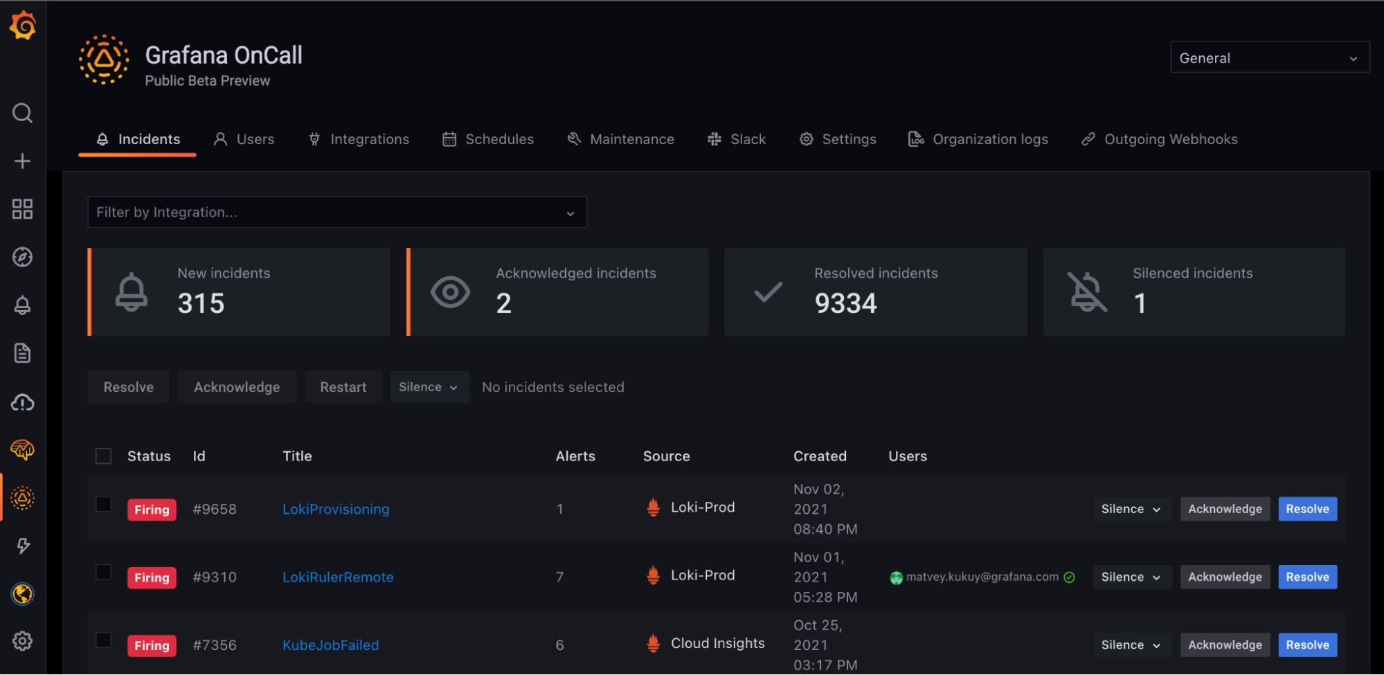 Grafana open sources its on-call management tool – TechCrunch grafana oncall beta preview
