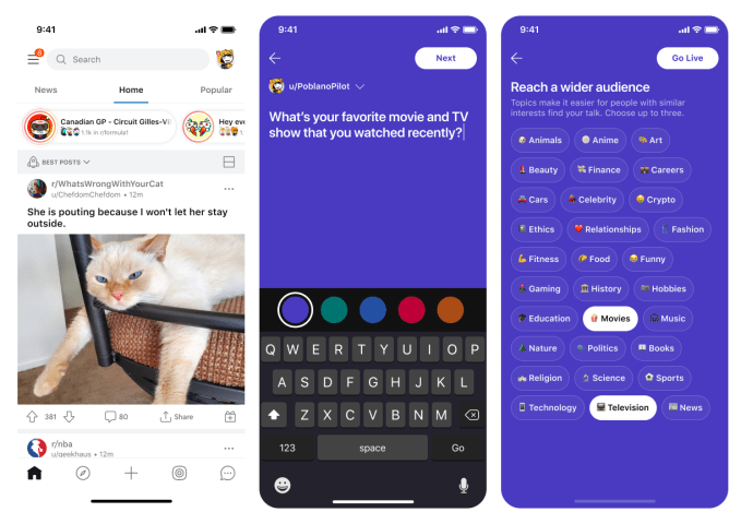 Reddit upgrades its live audio product Reddit Talk with a soundboard, new discovery features - TechCrunch (Picture 1)