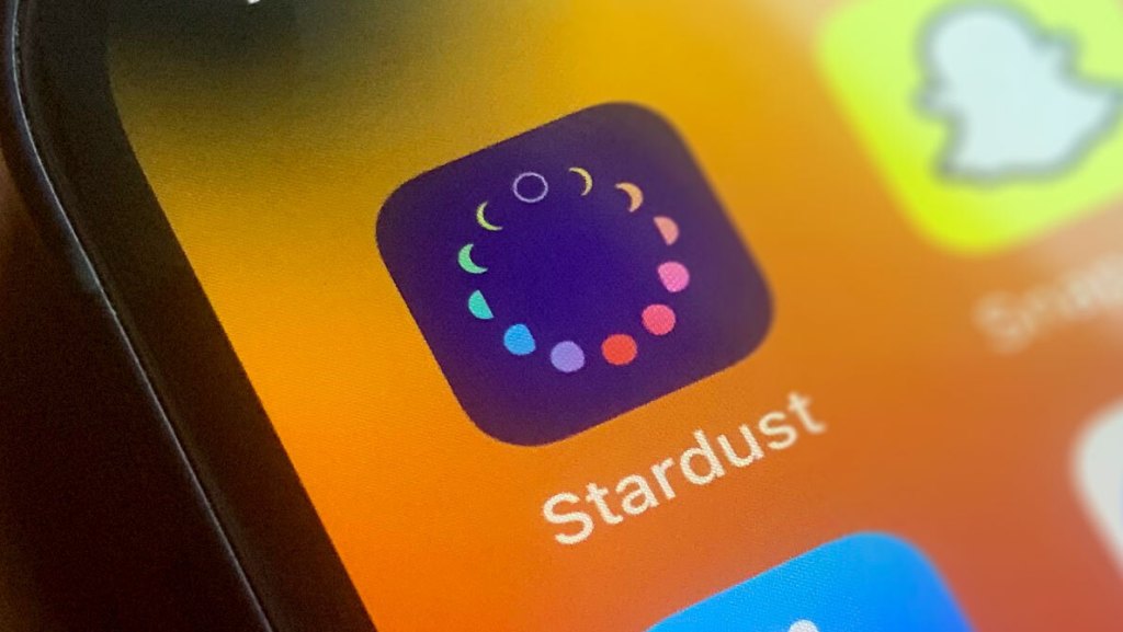 Stardust icon on iOS