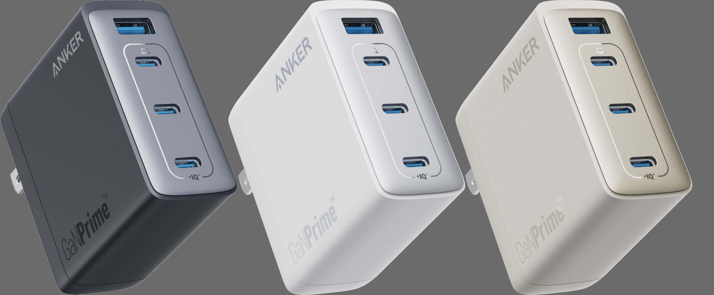 スマートフォン/携帯電話 バッテリー/充電器 Anker's new GaNPrime charger lineup is cranking out up to 150 W of 